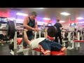 Bench Press At The Gym, Part 3