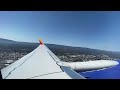 Southwest Airlines Boeing 737 MAX 8 Takeoff from San Jose International Airport