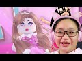 We Became DISNEY PRINCESSES!!! | Roblox with Cousins | Princess Obby Dress Up