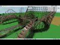 Theme Park Tycoon 2 my best wooden rollercoaster