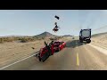 Beamng.drive motorbike Crashes #1| beamNG.drive | - BeamNG RealDrive