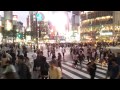 The Shibuya crossing 2012, Tokyo, Japan.