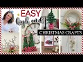 Stunning HIGH END Christmas Decor Crafts using Dollar Supplies