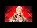 find your flame, but it perfectly transition to cody rhodes theme.