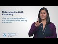 The Naturalization Process: Becoming a United States Citizen (ASL)