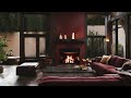 Fireplace Ambience 🔥 Crackling Fire Sounds for Deep Relaxation, Meditation, & Sleep ☕️ ASMR ✨