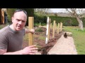 Building a Picket Fence | Setting the Posts