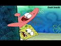 Squidward trying to get the pizza from bubbles