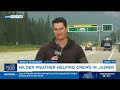CTV News outside of Jasper: No timelines for return