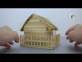 DIY Mini Wooden Cottage - How to Make Small House