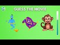 Can You Guess the MOVIE by Emoji 🎬 | EMOJI QUIZ | Guess the EMOJI challenge | TRIVIA TREK