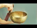 Clean, noise-free singing bowl meditation music asmr sound - effective sound for people who think