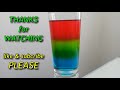 Water Rainbow | Water Density Science Experiment