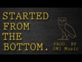 Drake - Started From the Bottom (Instrumental)
