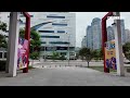 Centum City evening walk | Busan is a great city for walking | KOREA | 4K HDR | 센텀시티 | 우동 | 재송동