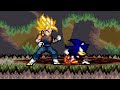 Fleetway Sonic vs Vegito