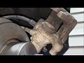 How to Compress Rear Brake Caliper 