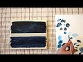 How to Paint a Starry Sky over the Ocean | Acrylic Painting