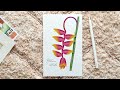 How to paint a bird of paradise flower (heliconia) 🌺   Procreate tips and tricks for beginners
