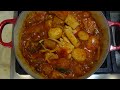 Spicy tofu fish cake stew