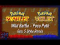 ♫ • Pokémon Scarlet & Violet • Wild Battle (Poco Path) Gen 5 Style