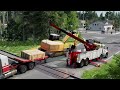 Train Close Calls & Near-Miss Accidents 7 | BeamNG.drive