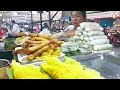 Noodles, Spring Roll, Yellow Pancake, Beef, & More - Cambodian Street Food & Phnom Penh Market