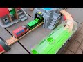 Brio & Thomas wooden train. Had fun playing with friends!