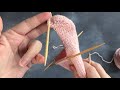 Learn to Knit Socks: Heel Flap and Turn using Double Pointed Needles (DPNs)