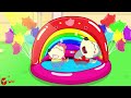 Wolfoo, Kat & Pando Truck Pool Party Adventures! | Kids Videos