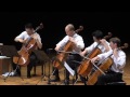 Ravel Bolero for cello quartet (full length) - The 4cellists