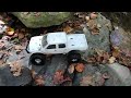 Traxxas trx4 sport adventures in the woods.