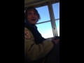 Singing on bus (he don't know!!)