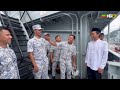 UAS Dijamu Panglima Tentara Laut Diraja Malaysia | Diajak Keliling Kapal Perang | TLDM