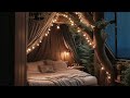 Sweet dream in fantastic bed | Rain sounds | White noise | ASMR | Relaxtion | Deep sleep