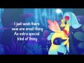 Pinkie Pie & Princess Skystar - One Small Thing (Lyrics) - My Little Pony: The Movie [HD]