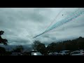 Spectacular red arrows at RIAT 2024