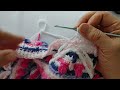 How to Crochet a Mandala Dandelion Blanket Part 8 (R62 -R71)