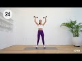 30 MIN FULL BODY DUMBBELL WORKOUT at Home - Toning & Strength | No Repeats