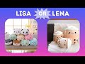Lisa or lena || school supplies edition pt 1!! 🌸 #lisalena