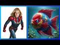 Superheroes But Fish 🐠 Version 🔥 All Characters ( MARVEL & DC ) 2024