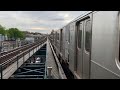 MTA NYCT: Flushing Main Street bound R188 (7) & 7X Trains @ Junction Boulevard