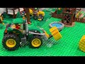 Lego farm update: pigs, chickens, bees, cattle and hay season!