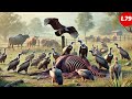 How American Ranchers Deal With Millions Of Wild Vultures Attacking Cattle - Farming Documentary