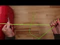 Knots - How to tie a Trucker's Hitch - Auto locking version.
