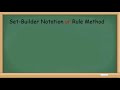 Set builder notation! For mathematics