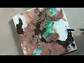 Mastering Texture Art : Abstract Acrylic Painting Step by step
