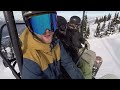 How To Survive the Chairlift - Beginner Snowboarding