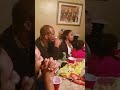 Family game fun on New year's