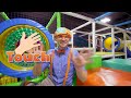 Blippi Learns the 5 Senses at a Kids Play Place | Educational Toddler Videos